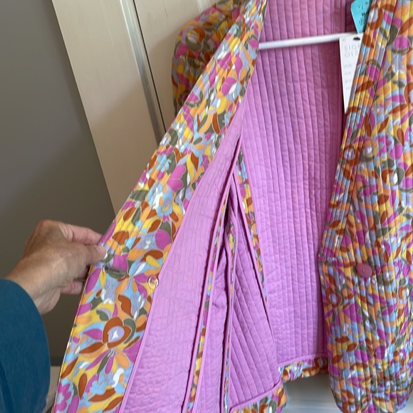 Sigrid Olsen 100% silk, multi-colored jacket. Womens size 1X. BNWT - Picture 6 of 11